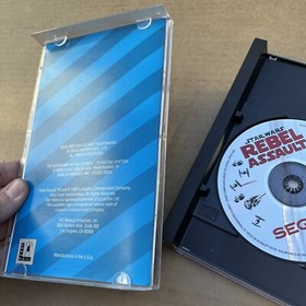 Star Wars: Rebel Assault Sega CD Complete With Manual