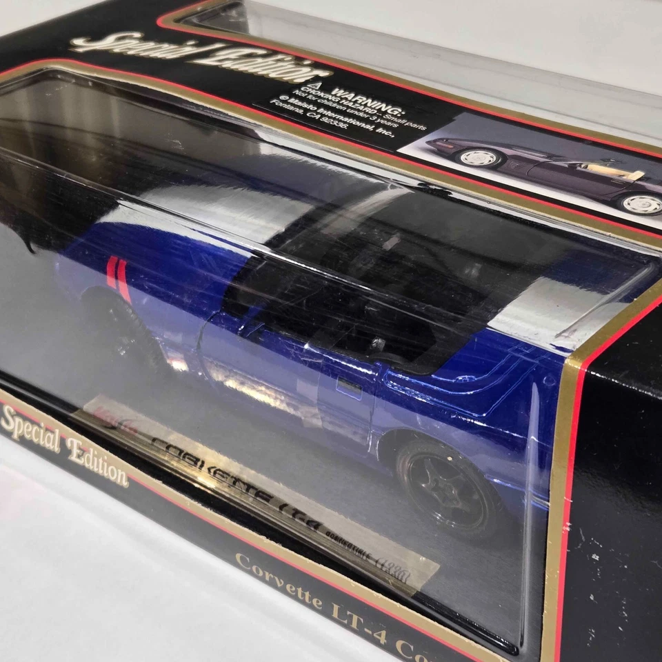 MAISTO 1:18 SCALE 1996 CHEVROLET CORVETTE LT-4 GRAND SPORT DIE CAST MODEL - Image 2 of 4