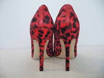 Escarpins J.Crew En Poil De Veau - Taille 6.5, Rouge Rhubarbe - Modèle Roxie, Neuf Sans Boîte
