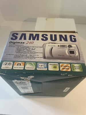 Samsung Digimax 240 2.0 Mega Pixels Silver | eBay