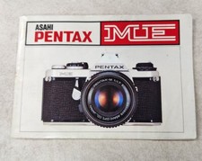 ASAHI PENTAX ME Camera Guide Owners Manual Instruction Book