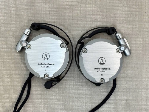 Audio-Technica ATH-EM7 Over-the-Ear Earphones Good HP
