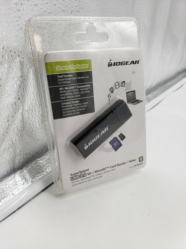 IOGEAR USB 3.0 Card Reader – Kompakt, Für SDXC & MicroSDXC Karten, Bis 5 Gbit/s