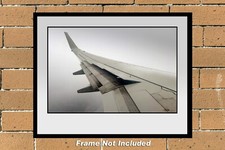 Left Wing Boeing 737-800 11" x 14" Color Photograph (UU149LAJM11X14)