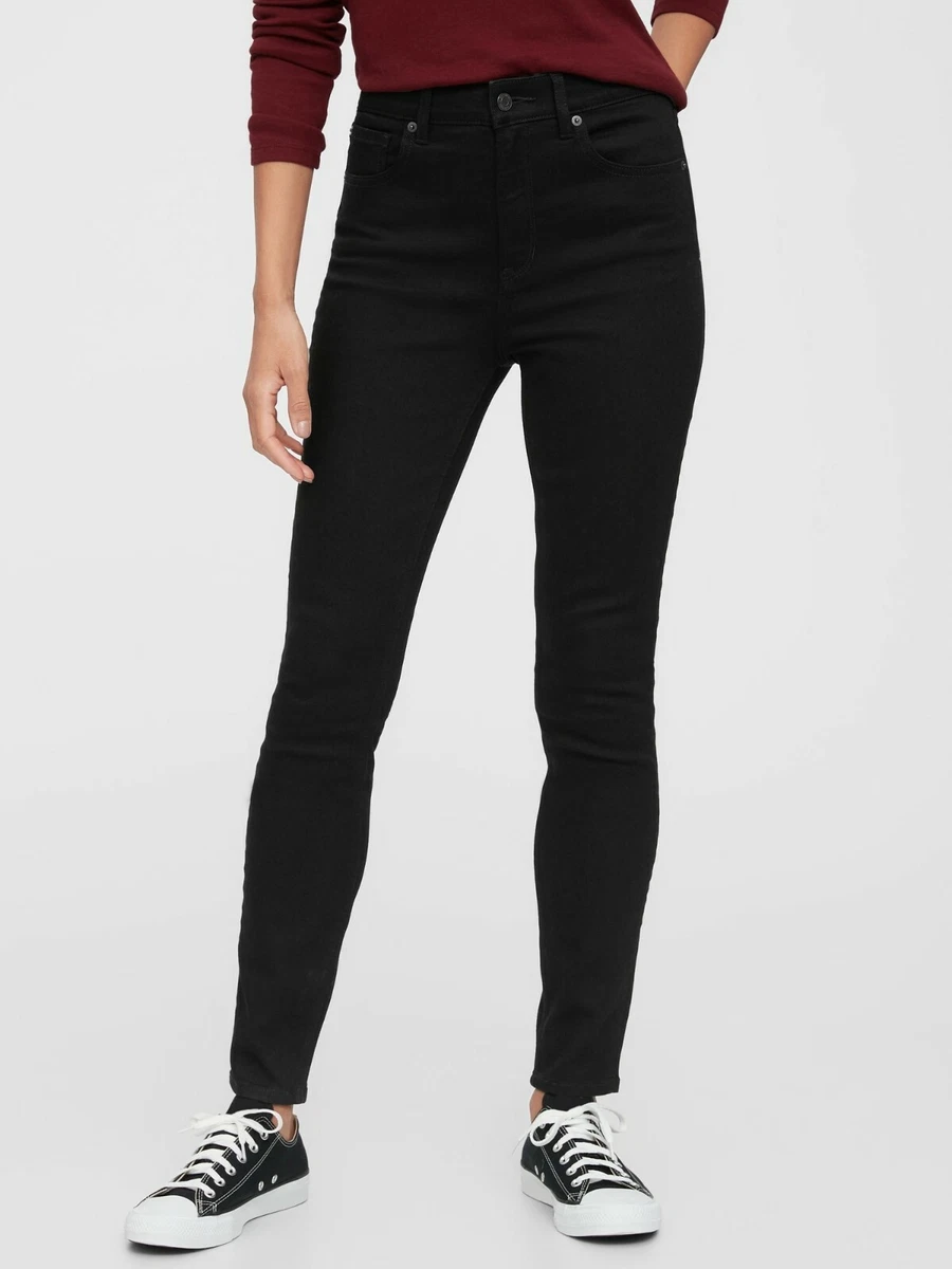 GAP Black Womens Size 8 Tall Jeans