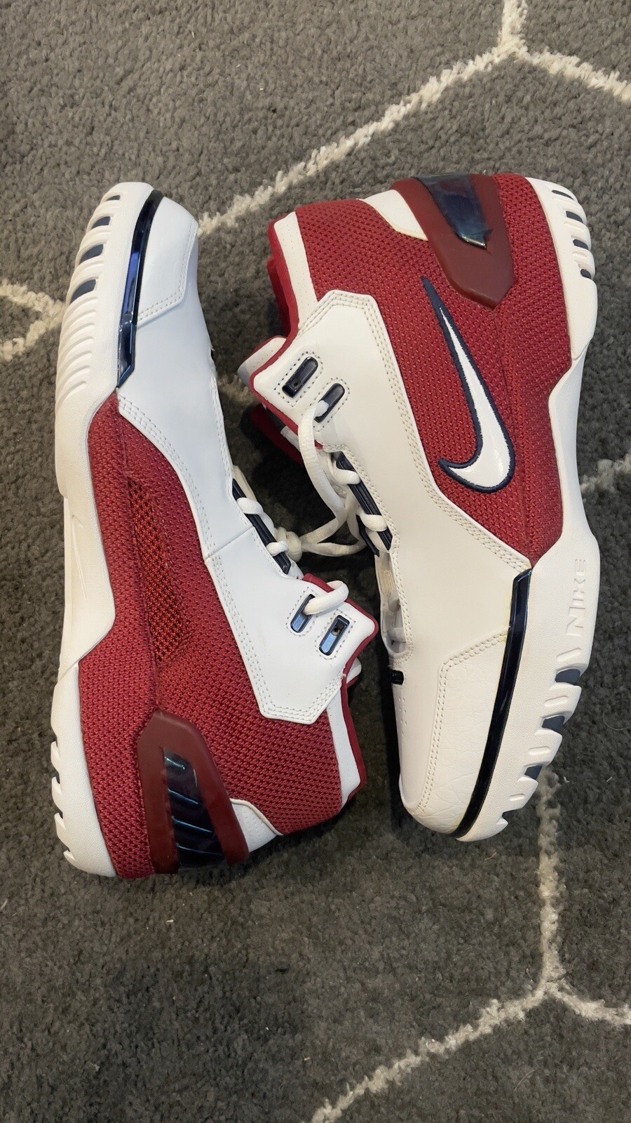 Size 9 Nike Air Zoom Generation 2003  1st Game  SAMPLE  very rare lebron PE
