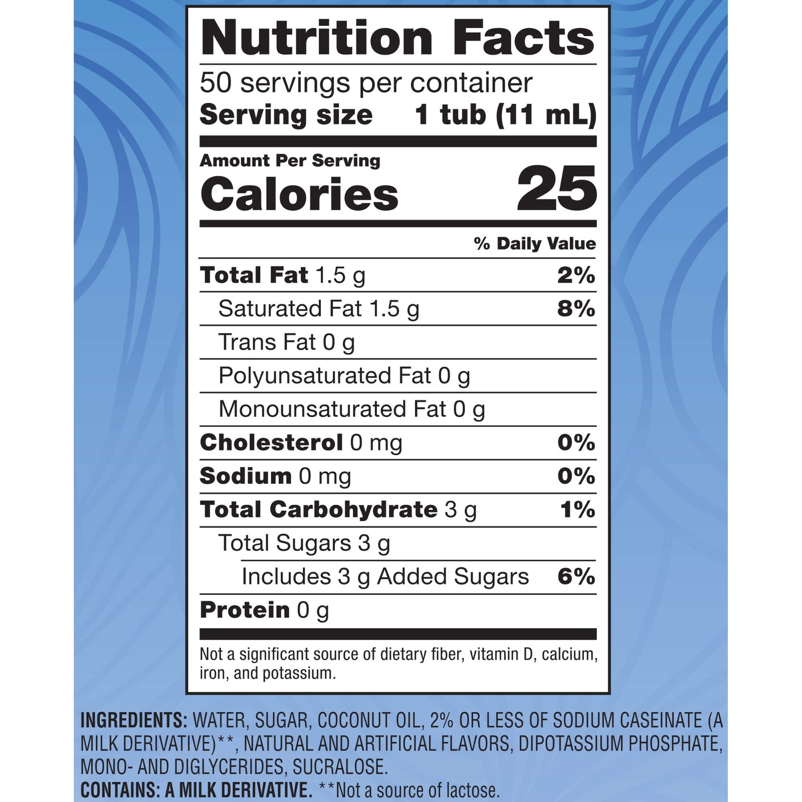 Coffee mate Peppermint Mocha Liquid Creamer Non Dairy 50 Single Serve Tubs