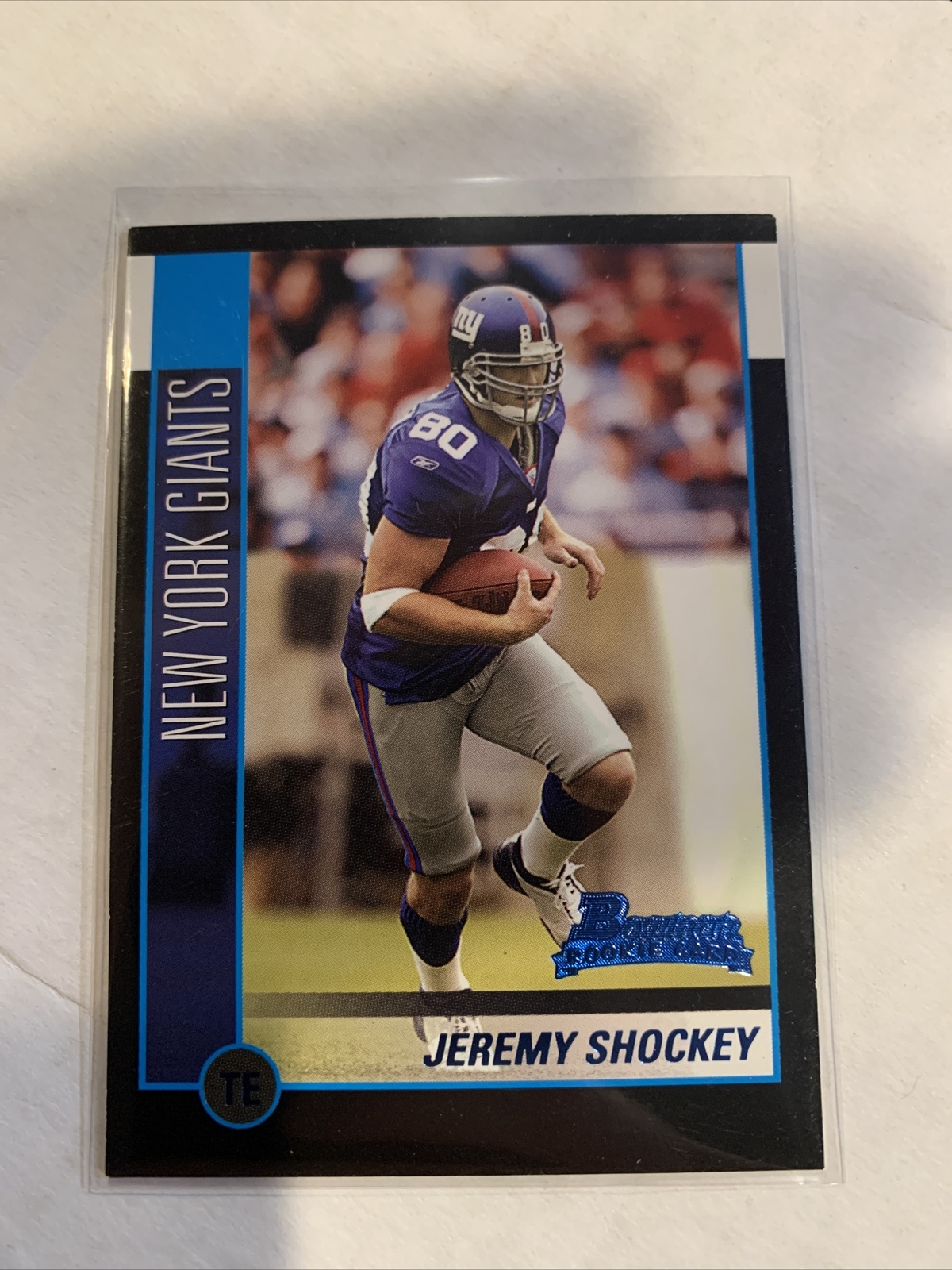Jeremy Shockey Bowman #125 Base