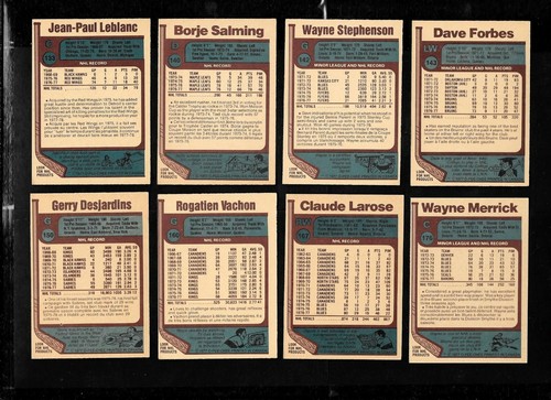 1977-78 OPC 77-78 O PEE CHEE NHL HOCKEY CARD ERROR & VARIATION 133-264 SEE LIST - Picture 21 of 275