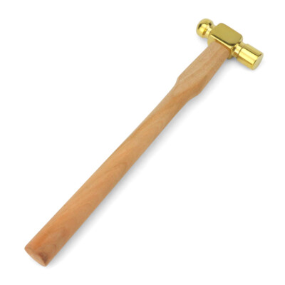 4 oz. Brass Hammer for Gunsmiths, Jewelery Hobby Craft