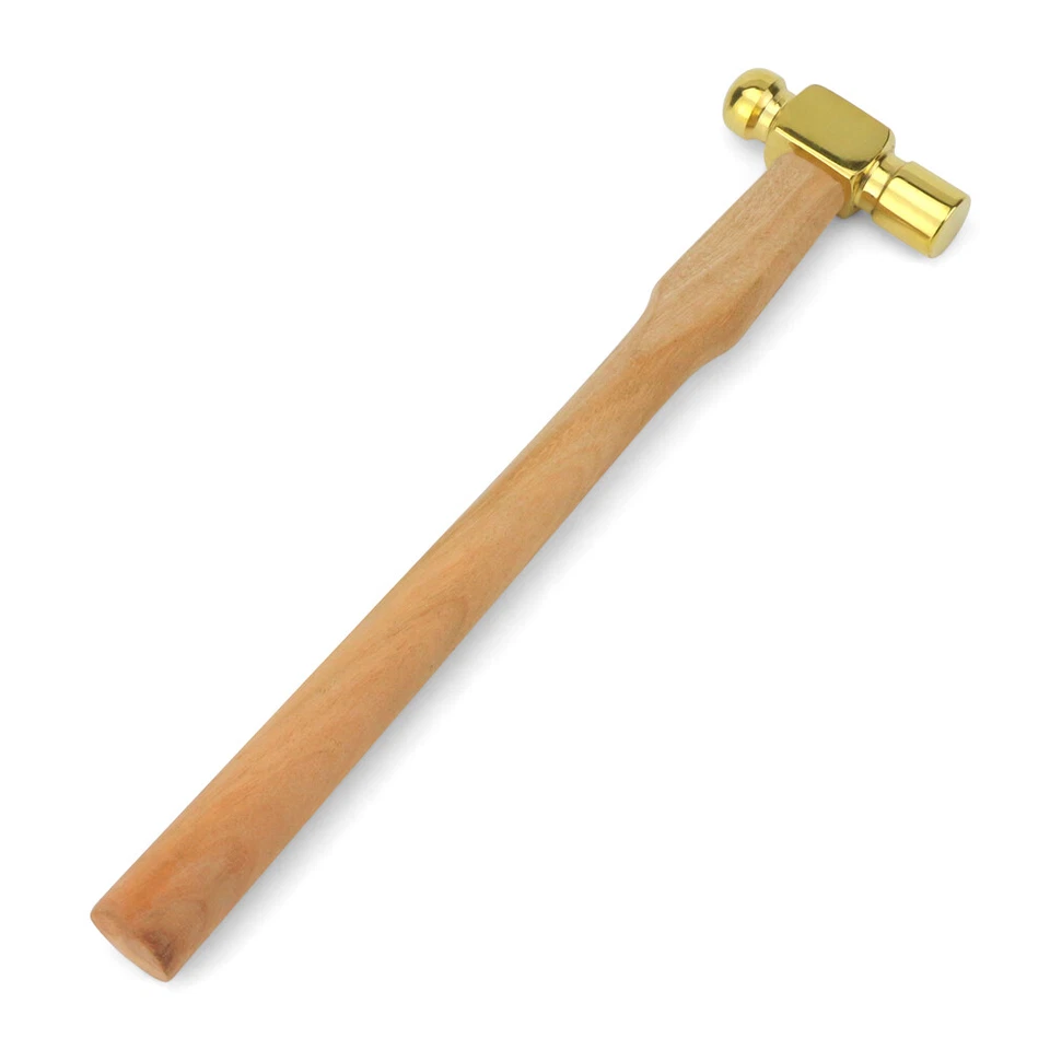 PJ TOOL 4 oz. Brass Hammer for Gunsmiths, Jewelery Hobby Craft