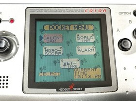 Neo Geo Pocket Color Console Silver SNK Tested Excellent