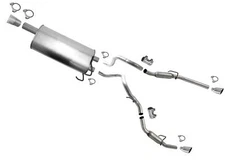 OE style Rear Muffler Factory Dual Tail Pipes Resonators for Ram 1500 09-18 5.7