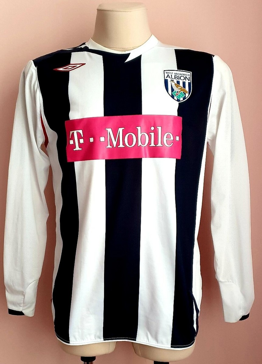 West Bromwich Albion 2006 - 2007 Home football Umbro jersey