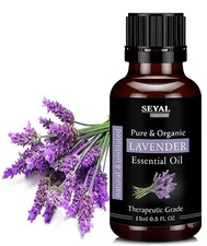 Huile Essentielle De Lavande Pure Et Biologique Pour La Peau Et Les Cheveux 15ml