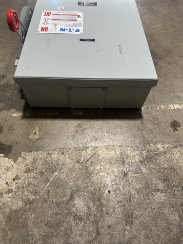 Eaton DH324NRK Safety Switch 200A 240V 3P 4W NEMA 3R Class H Fusible Heavy Duty - Bild 4 von 8