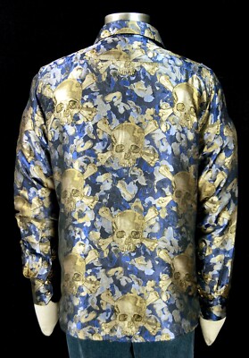 Chemise Robert Graham Jebb Bold - Soie 100% - Édition Limitée - Taille 3XL - Neuf Avec étiquette