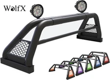 Universal Pickup Roll Sport Bar Chase Rack Bed Bar For 1994-2010 Dodge Ram 1500