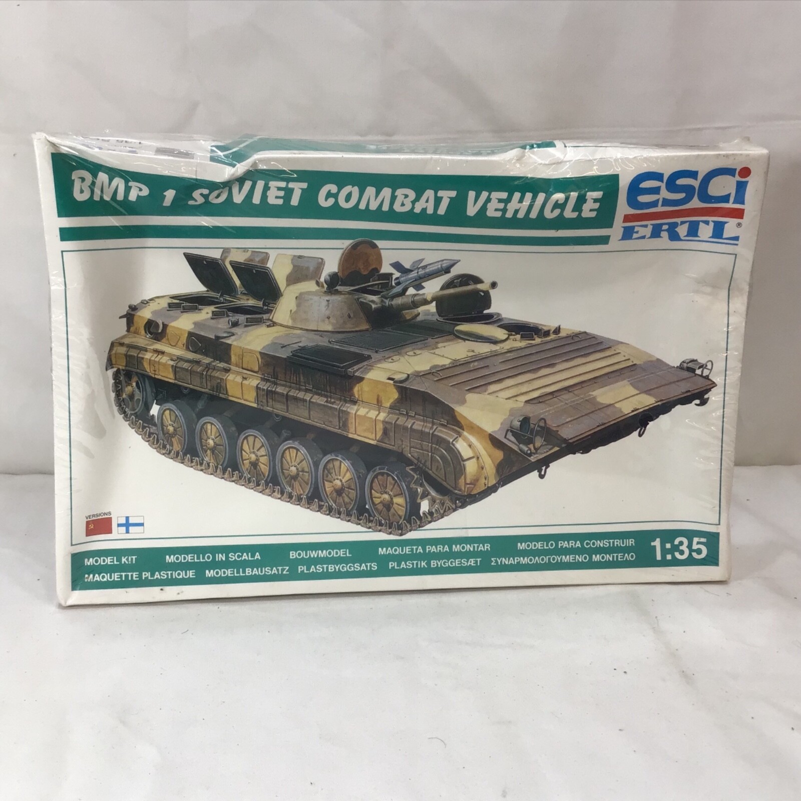 New ESCI Ertl Russian BMP 1 Soviet Combat APC Model Kit 1:35 Scale ...