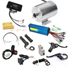 72V 3000W Brushless Electric Motor Controller Grips Full Kits for Go Kart E-bike