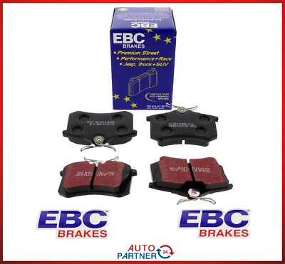 EBC für VW Golf  G60 VR6 GTI Sportbremse Blackstuff Bremsbeläge HA Hinten DP680 