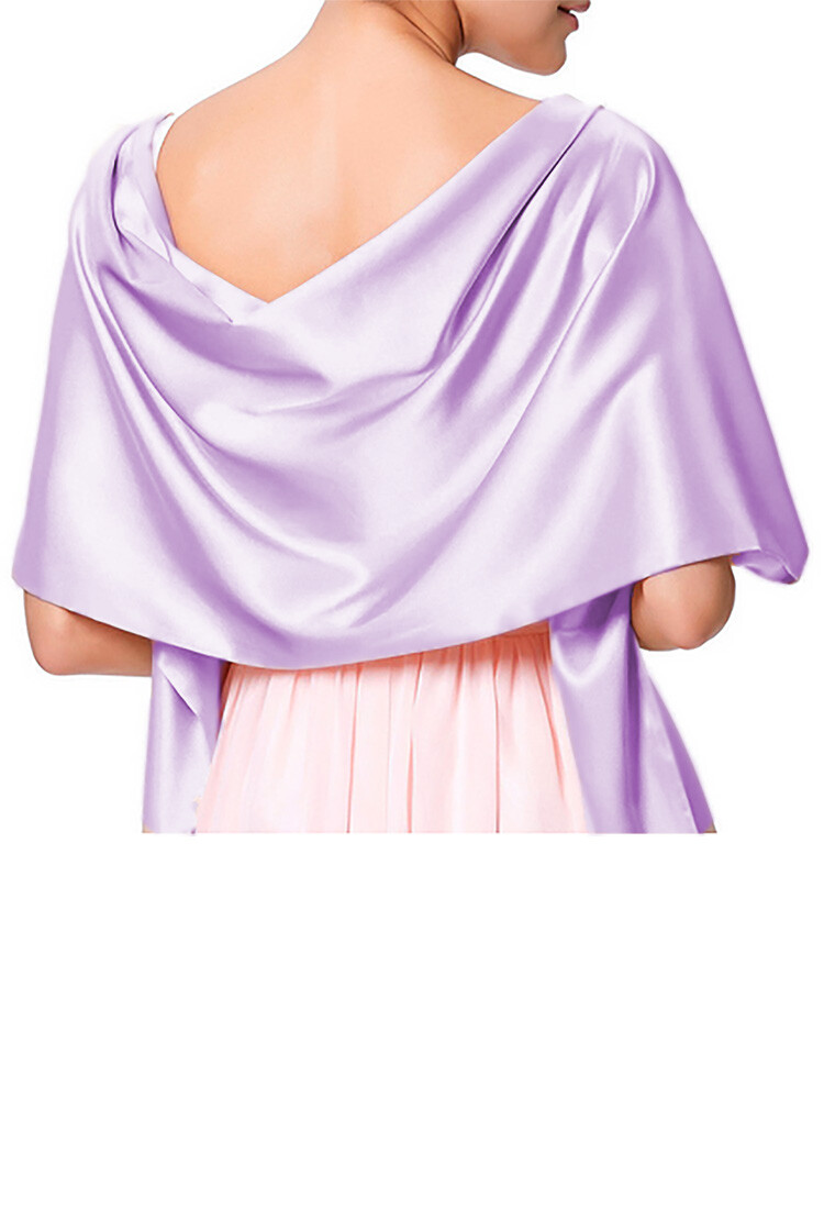 Funkelnde Silber Stola Für Abendkleider - Eleganter Schal Mit Schmuckschnalle