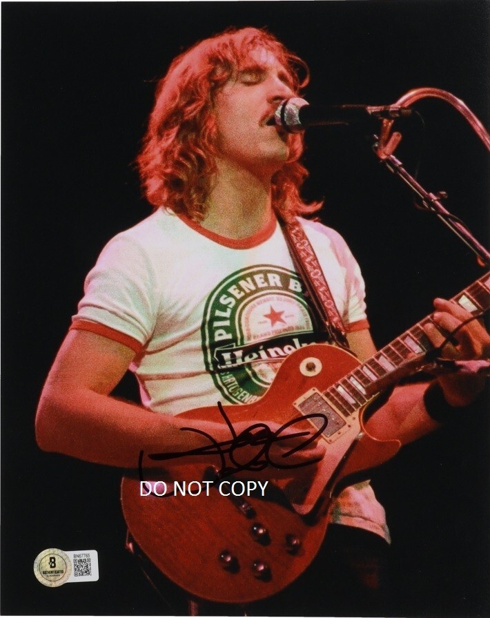 JOE WALSH - THE EAGLES - JAMES GANG Autographed Signed 8x10