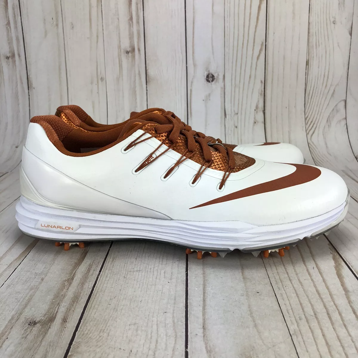 White nike cheap golf shoes