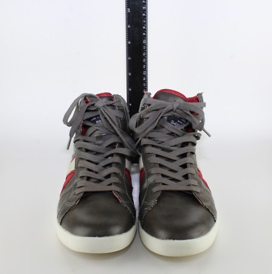 Mens Guess Brand Lace Up High Top Casual Sneakers Jayson  display picture 1