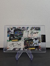 2024 Wild Card Comix 1/1 Dual Auto Shedeur Sanders/Travis Hunter White Laser
