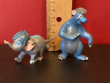 Dschungelbuch Disney Heimo Serie A, 2 Figuren Balu, Kleiner Elefant 60er Jahre 