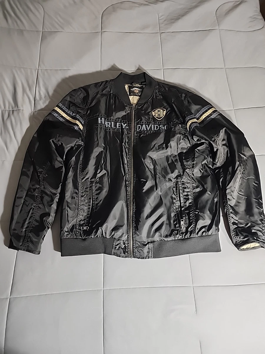 harley davidson bomber jacket products for sale | eBay