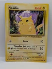 Pikachu Jumbo Promo HP/DMG 58/102 1999-2000 Base Set Not For Play Use Pokemon