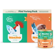 12 Pack 3 Ounce Grain Free Wet Cat Food Variety by Chef Bobby Flay