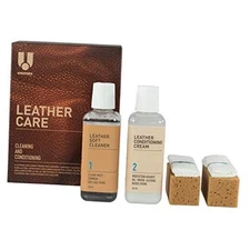 UNITERS Leather Care KIT Cleaning and Conditioning (250ml) - Leather Cleaning 