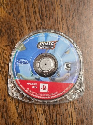Sonic Rivals (2006, Sony PSP) UMD Disc Only Greatest Hits