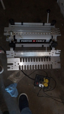 #ad #ad PORTER CABLE 4212 12in Deluxe Dovetail Jig $150.00