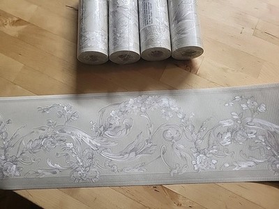 4 Rolls WALLPAPER !! BORDER !!! NEW FINE DECOR SEALED ENGLAND 5 YARDS Each