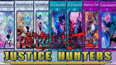 Yugioh Justice Hunters JUSH Super Rare 1st Edition MINT