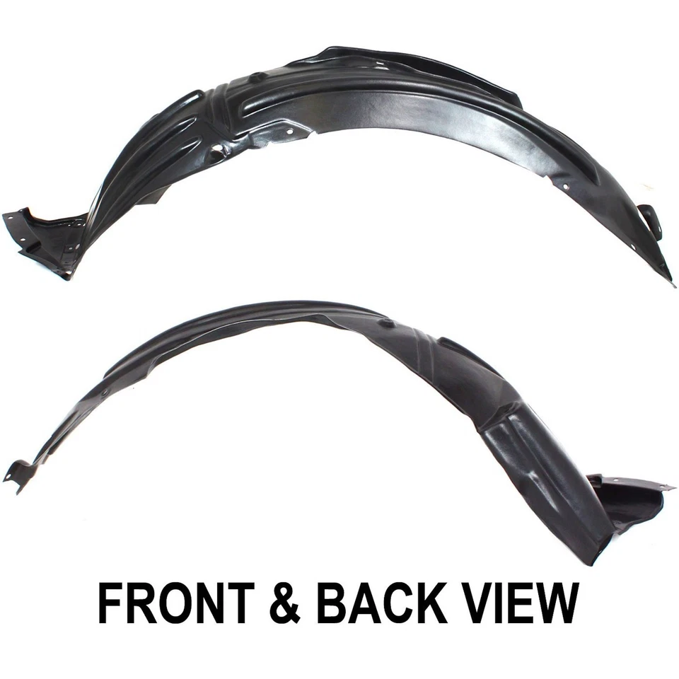 Set of 2 Fender Liner For Acura MDX 2007-2013 Front Left & Right Inner - Image 2 of 4