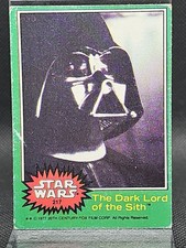 Darth Vader 1977 Topps Star Wars #217 The Dark Lord of the Sith
