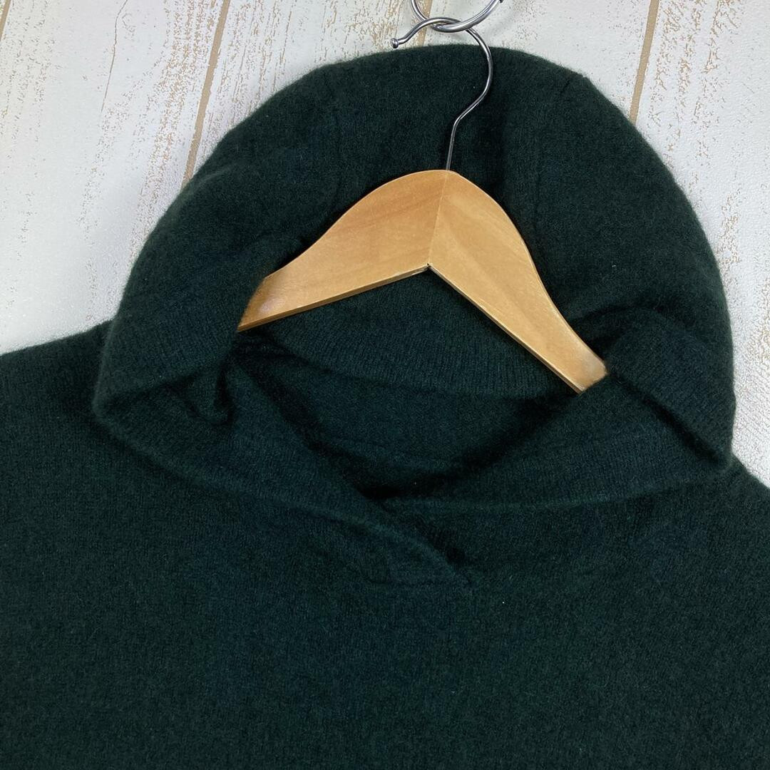 Static (Static) Yak Pullover Hoodie Wool Knit Sweater Unisex Moss 
