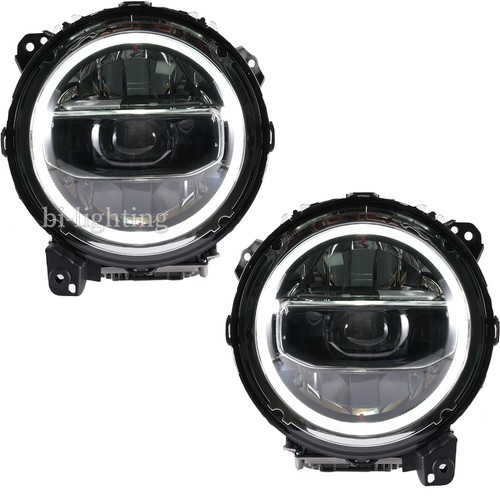 For 2018-2024 Jeep Wrangler JL & Gladiator FULL LED Headlights W/Animation DRL*2 - Picture 2 of 12