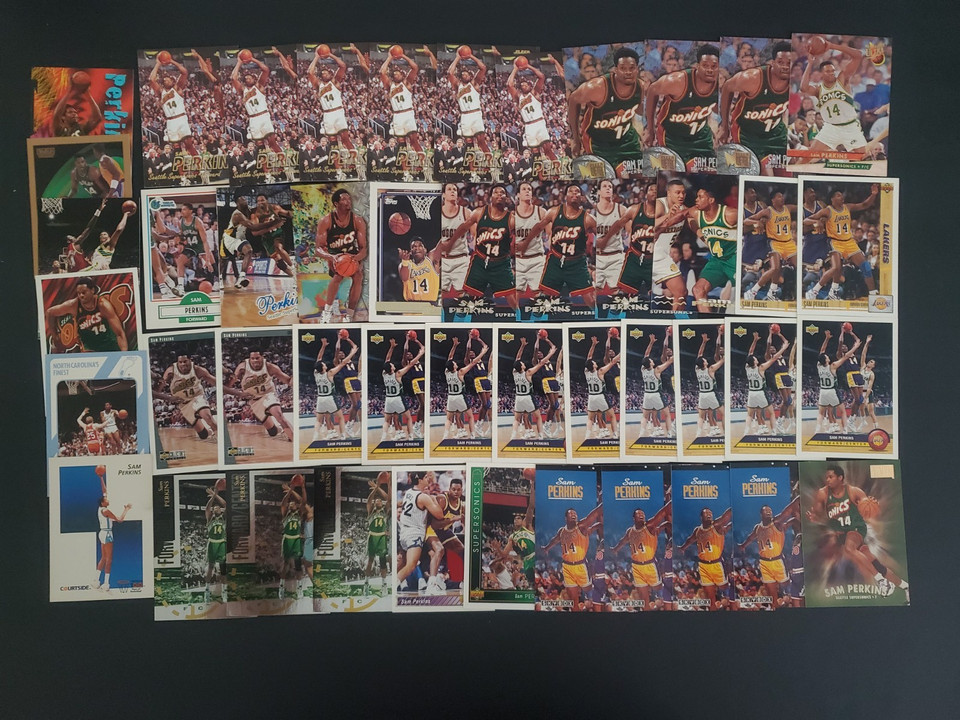 SAM PERKINS YOU PICK SEE EVERY CARD NORTH CAROLINA