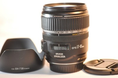 Canon EF-S 17-85mm f/4-5.6 IS USM lens working for EOS T8 T7 T6 T5 90D 80D 70D