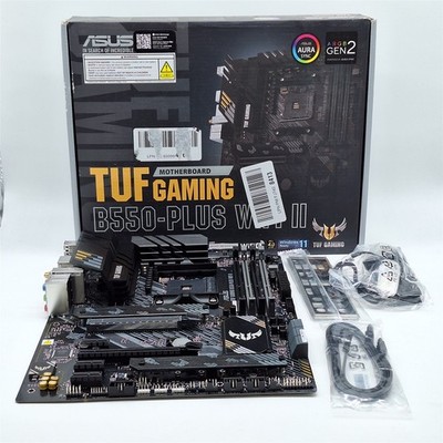 ASUS TUF Gaming B550-PLUS WiFi II AMD AM4 (3rd Gen Ryzen) ATX Gaming Motherboard