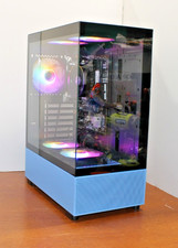 NEW RGB Gaming PC Desktop Computer Intel 3.7 Ghz RX 580 8GB 512GB 16 WIFI