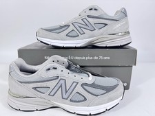 New Balance 990v4 Gray Castlerock Suede Low-Top Sneaker M990GL4 Sz 10