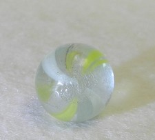 20639m Peewee .48 Inches Vintage German Handmade Swirl Marble Mint