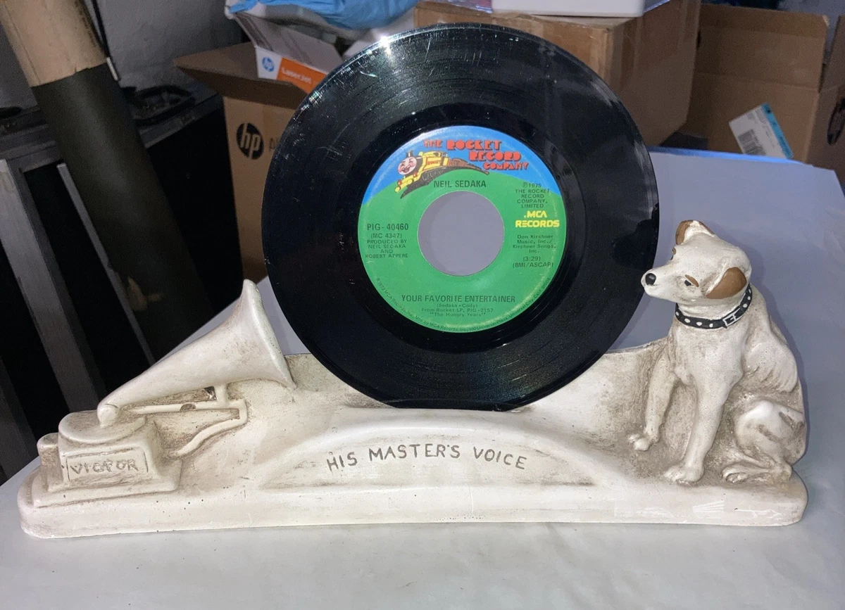 His Masters Voice Records In Collectible Victor Phonographs for